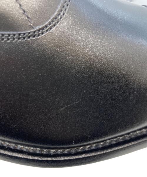 SCOTCH GRAIN（スコッチグレイン）SCOTCH GRAIN (スコッチグレイン) ストレートチップシューズ ブラック サイズ:24cmの古着・服飾アイテム