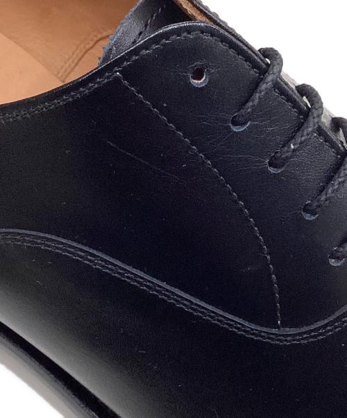 SCOTCH GRAIN（スコッチグレイン）SCOTCH GRAIN (スコッチグレイン) ストレートチップシューズ ブラック サイズ:24cmの古着・服飾アイテム