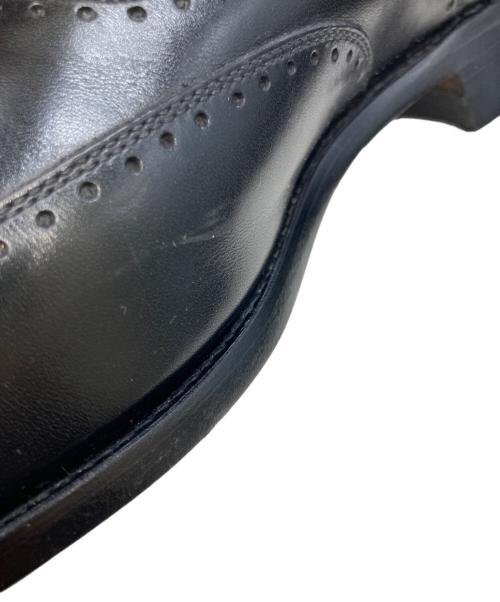 SCOTCH GRAIN（スコッチグレイン）SCOTCH GRAIN (スコッチグレイン) ウィングチップシューズ ブラック サイズ:24㎝の古着・服飾アイテム