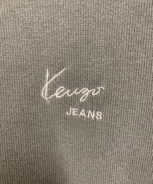 KENZO JEANS（ケンゾージーンズ）KENZO JEANS (ケンゾージーンズ) 刺繍スウェット ブラック サイズ:freeの古着・服飾アイテム