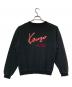 KENZO JEANS (ケンゾージーンズ) 刺繍スウェット ブラック サイズ:free：5000円