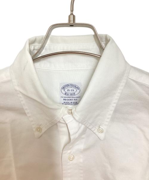 BROOKS BROTHERS（ブルックスブラザーズ）BROOKS BROTHERS (ブルックスブラザーズ) ボタンダウンオックスフォードシャツ ホワイト サイズ:15-33の古着・服飾アイテム
