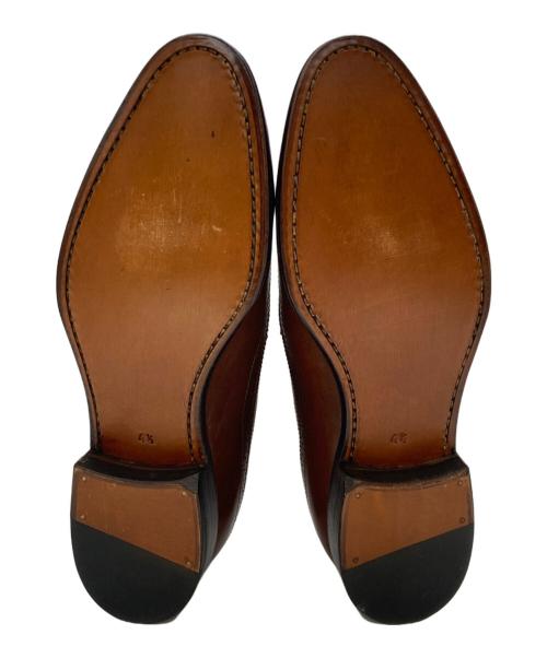 Jalan Sriwijaya（ジャランスリウァヤ）Jalan Sriwijaya (ジャランスリウァヤ) ウィングチップシューズ ブラウン サイズ:4　1/2の古着・服飾アイテム