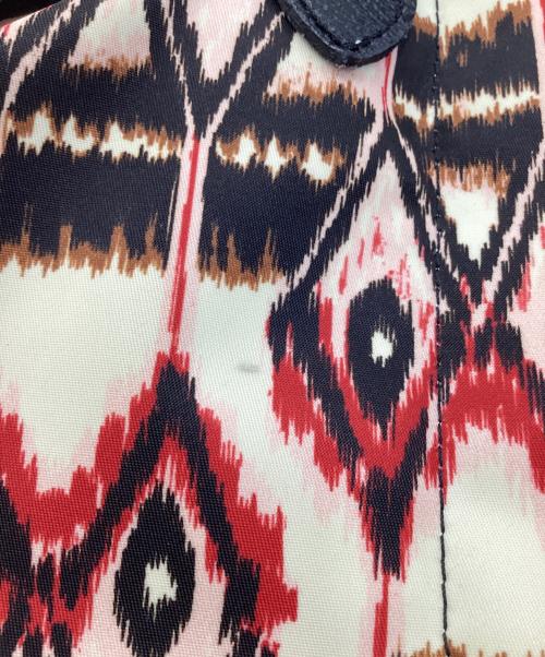 LONGCHAMP（ロンシャン）LONGCHAMP (ロンシャン) 2WAYバッグ アイボリー×レッドの古着・服飾アイテム