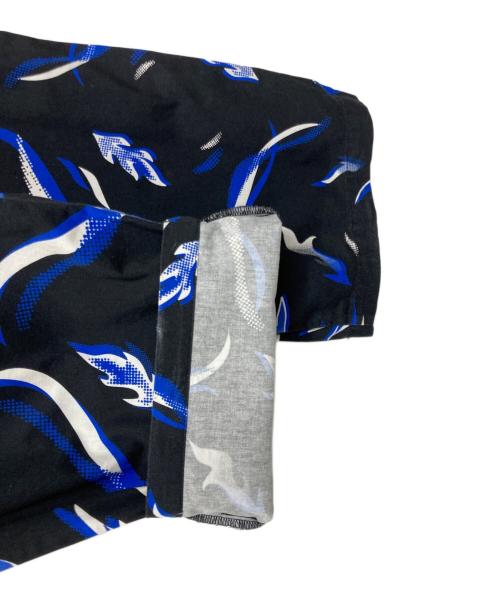 CHALLENGER（チャレンジャー）CHALLENGER (チャレンジャー) FIRE LEAF PANTS ブルー×ブラック サイズ:Lの古着・服飾アイテム