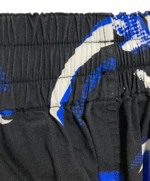 CHALLENGER（チャレンジャー）CHALLENGER (チャレンジャー) FIRE LEAF PANTS ブルー×ブラック サイズ:Lの古着・服飾アイテム