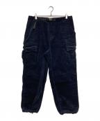 STABRIDGEスタブリッジ）の古着「コーデュロイカーゴパンツ」｜ネイビー