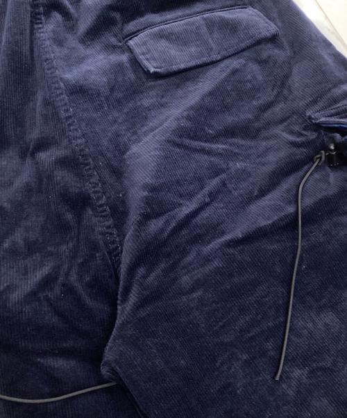 STABRIDGE（スタブリッジ）STABRIDGE (スタブリッジ) コーデュロイカーゴパンツ ネイビー サイズ:XLの古着・服飾アイテム