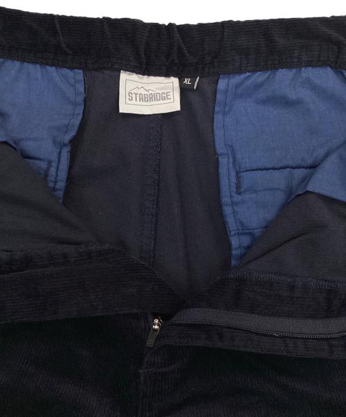 STABRIDGE（スタブリッジ）STABRIDGE (スタブリッジ) コーデュロイカーゴパンツ ネイビー サイズ:XLの古着・服飾アイテム
