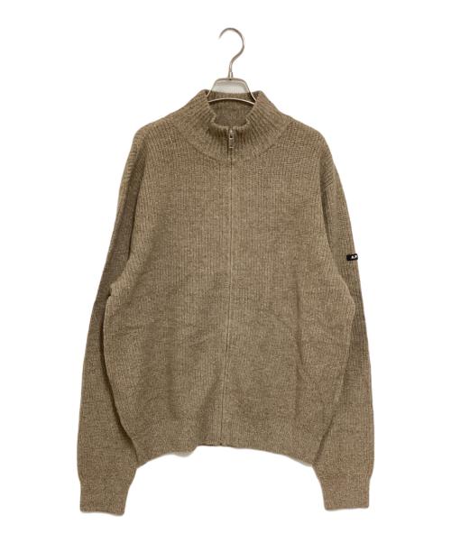 A.P.C.（アーペーセー）A.P.C. (アーペーセー) ドライバースニット ブラウン サイズ:Lの古着・服飾アイテム