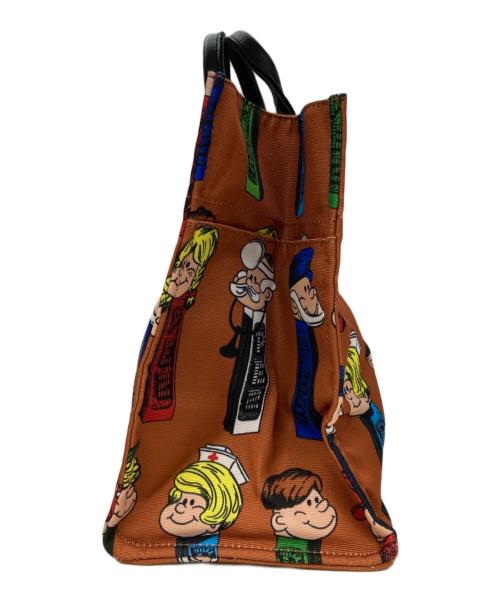 EAR（イア）EAR (イア) PEZ (ペッツ) 2WAYトートバッグ ブラウンの古着・服飾アイテム