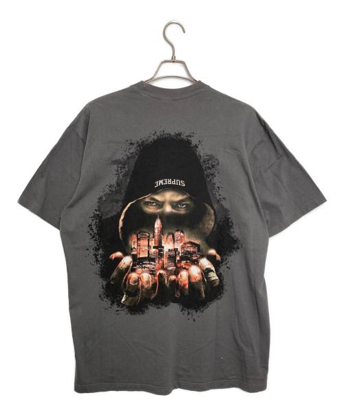 SUPREME（シュプリーム）SUPREME (シュプリーム) Fighter Tee グレー サイズ:XLの古着・服飾アイテム