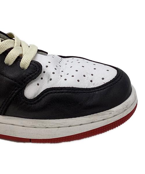 NIKE（ナイキ）NIKE (ナイキ) Air Jordan 1 Retro Low OG レッド×ブラック サイズ:28の古着・服飾アイテム