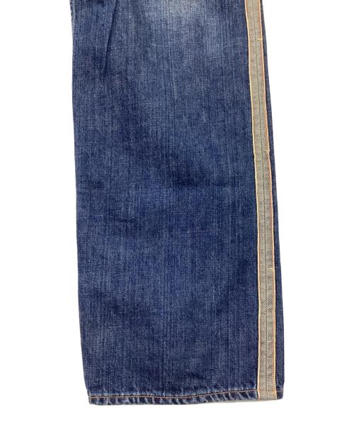 Hysteric Glamour（ヒステリックグラマー）Hysteric Glamour (ヒステリックグラマー) サイドラインストレートデニムパンツ インディゴ サイズ:31の古着・服飾アイテム