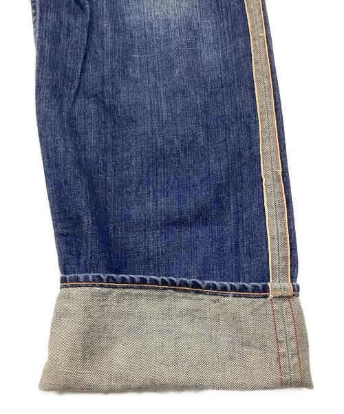 Hysteric Glamour（ヒステリックグラマー）Hysteric Glamour (ヒステリックグラマー) サイドラインストレートデニムパンツ インディゴ サイズ:31の古着・服飾アイテム