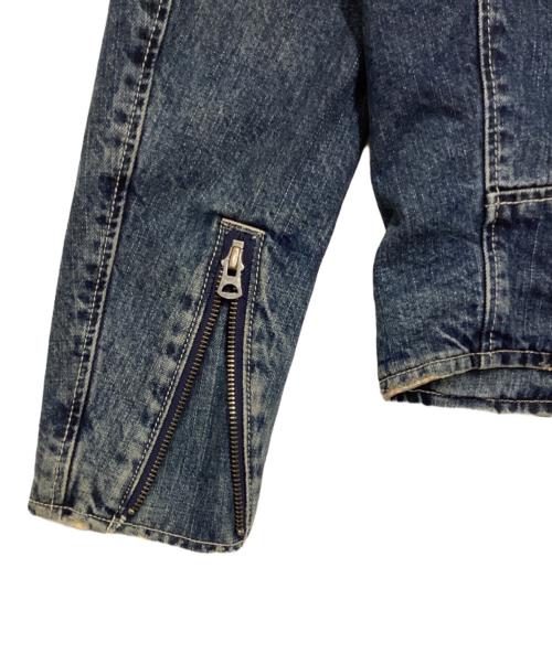 Schott（ショット）Schott (ショット) シングルデニムライダースジャケット インディゴ サイズ:Sの古着・服飾アイテム