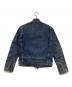 Schott (ショット) シングルデニムライダースジャケット インディゴ サイズ:S：12000円