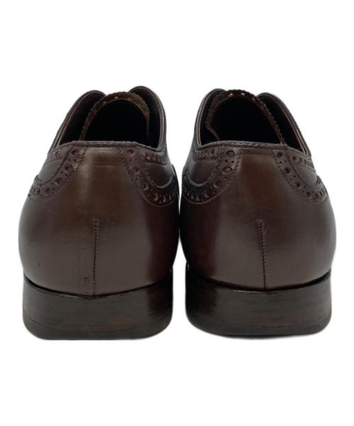 宮城興業/MIYAGI KOGYO（ミヤギコウギョウ）宮城興業/MIYAGI KOGYO (ミヤギコウギョウ) メダリオンシューズ ブラウン サイズ:８の古着・服飾アイテム