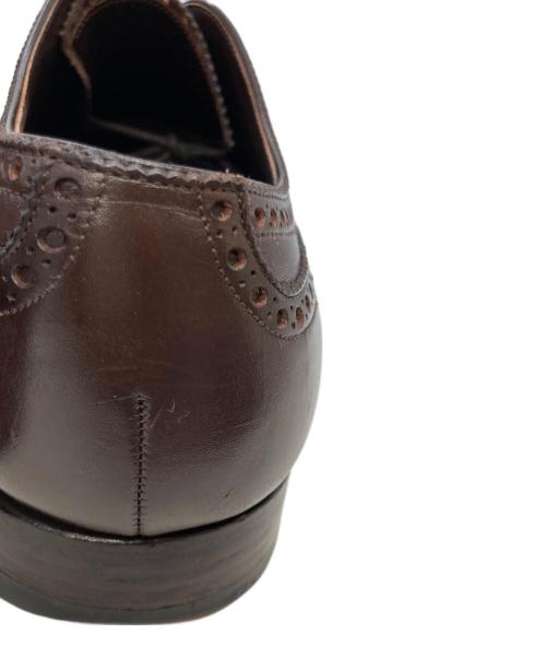 宮城興業/MIYAGI KOGYO（ミヤギコウギョウ）宮城興業/MIYAGI KOGYO (ミヤギコウギョウ) メダリオンシューズ ブラウン サイズ:８の古着・服飾アイテム