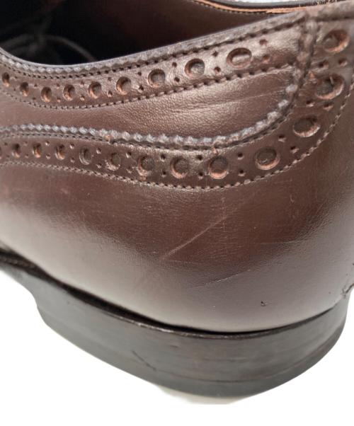 宮城興業/MIYAGI KOGYO（ミヤギコウギョウ）宮城興業/MIYAGI KOGYO (ミヤギコウギョウ) メダリオンシューズ ブラウン サイズ:８の古着・服飾アイテム