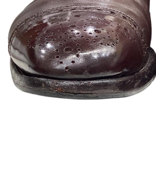 宮城興業/MIYAGI KOGYO（ミヤギコウギョウ）宮城興業/MIYAGI KOGYO (ミヤギコウギョウ) メダリオンシューズ ブラウン サイズ:８の古着・服飾アイテム