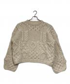 TODAYFULトゥデイフル）の古着「Pattern Hand Knit」｜アイボリー