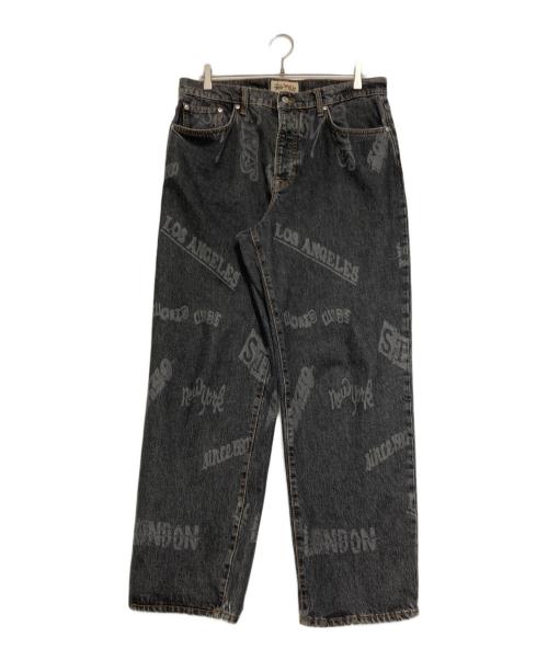 stussy（ステューシー）stussy (ステューシー) BIG OL JEAN デニムパンツ ブラック サイズ:32の古着・服飾アイテム