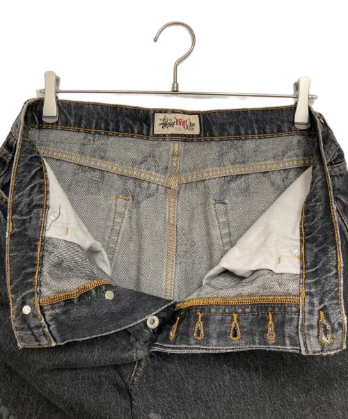 stussy（ステューシー）stussy (ステューシー) BIG OL JEAN デニムパンツ ブラック サイズ:32の古着・服飾アイテム