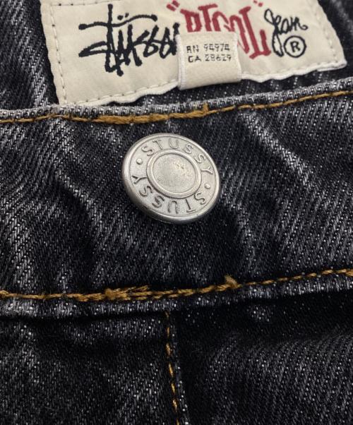 stussy（ステューシー）stussy (ステューシー) BIG OL JEAN デニムパンツ ブラック サイズ:32の古着・服飾アイテム