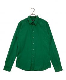 GIVENCHY（ジバンシィ）の古着「スター刺繍シャツ」｜グリーン
