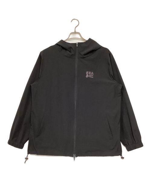 WIND AND SEA（ウィンダンシー）WIND AND SEA (ウィンダンシー) Denham (デンハム) TRACK PARKA ナイロンジャケット ブラック サイズ:Mの古着・服飾アイテム