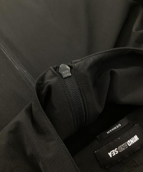 WIND AND SEA（ウィンダンシー）WIND AND SEA (ウィンダンシー) Denham (デンハム) TRACK PARKA ナイロンジャケット ブラック サイズ:Mの古着・服飾アイテム