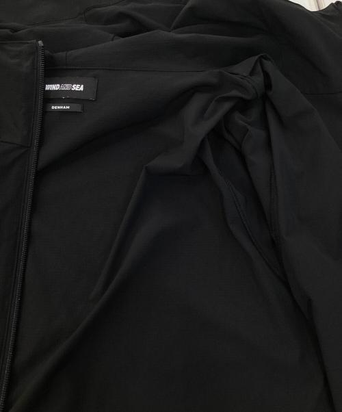 WIND AND SEA（ウィンダンシー）WIND AND SEA (ウィンダンシー) Denham (デンハム) TRACK PARKA ナイロンジャケット ブラック サイズ:Mの古着・服飾アイテム