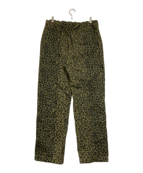 stussy（ステューシー）stussy (ステューシー) Leopard Beach Pants グリーン サイズ:Lの古着・服飾アイテム