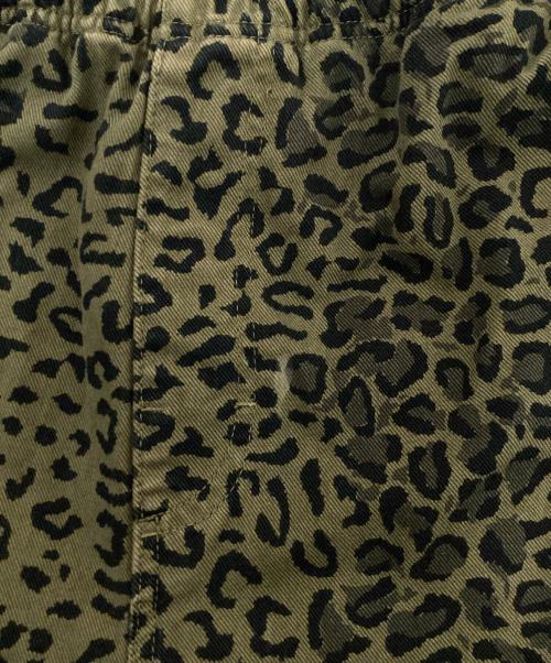 stussy（ステューシー）stussy (ステューシー) Leopard Beach Pants グリーン サイズ:Lの古着・服飾アイテム
