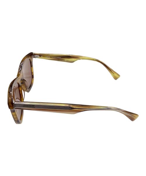 A.P.C.（アーペーセー）A.P.C. (アーペーセー) JOHN C2 サングラス ブラウン サイズ:50□21-145の古着・服飾アイテム