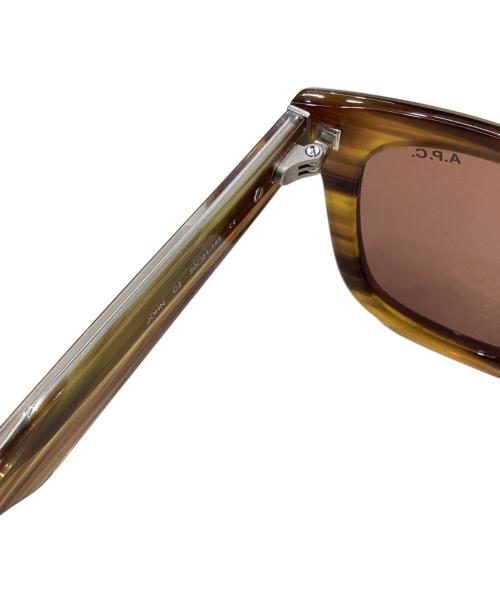 A.P.C.（アーペーセー）A.P.C. (アーペーセー) JOHN C2 サングラス ブラウン サイズ:50□21-145の古着・服飾アイテム