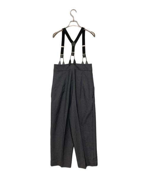 AKTE（アクテ）AKTE (アクテ) ストラップワイドパンツ グレー サイズ:1の古着・服飾アイテム