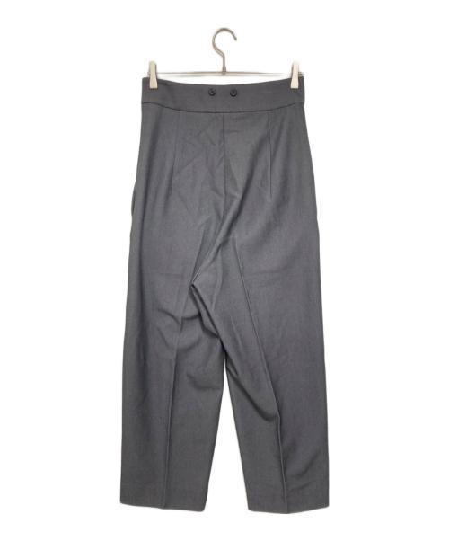 AKTE（アクテ）AKTE (アクテ) ストラップワイドパンツ グレー サイズ:1の古着・服飾アイテム