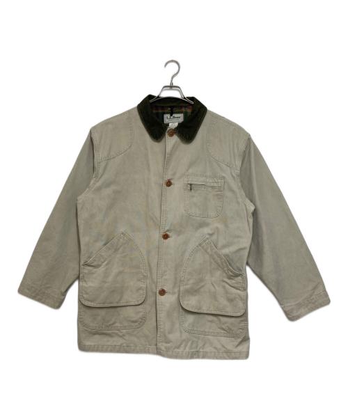 L.L.Bean（エルエルビーン）L.L.Bean (エルエルビーン) ダック地カバーオール アイボリー サイズ:Lの古着・服飾アイテム