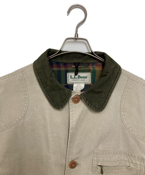 L.L.Bean（エルエルビーン）L.L.Bean (エルエルビーン) ダック地カバーオール アイボリー サイズ:Lの古着・服飾アイテム