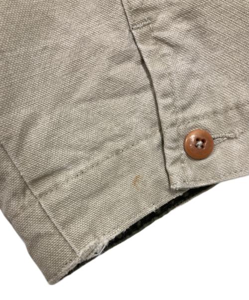 L.L.Bean（エルエルビーン）L.L.Bean (エルエルビーン) ダック地カバーオール アイボリー サイズ:Lの古着・服飾アイテム