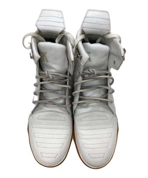 FEIT（フェイト（ファイト））FEIT (フェイト（ファイト）) PNTHA ハイカットスニーカー ホワイト サイズ:US11の古着・服飾アイテム