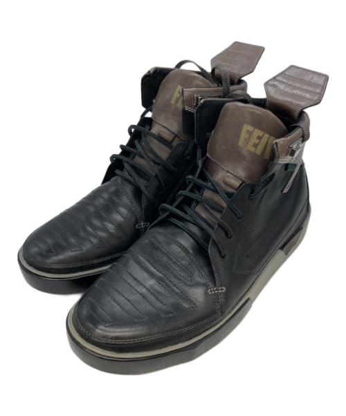 FEIT（フェイト（ファイト））FEIT (フェイト（ファイト）) PNTHA ハイカットスニーカー ブラック サイズ:US9の古着・服飾アイテム