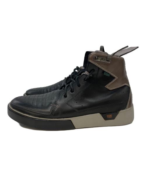FEIT（フェイト（ファイト））FEIT (フェイト（ファイト）) PNTHA ハイカットスニーカー ブラック サイズ:US9の古着・服飾アイテム