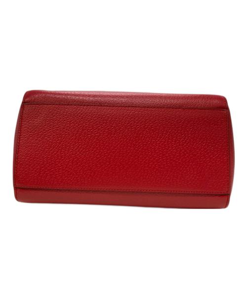 Kate Spade（ケイトスペード）Kate Spade (ケイトスペード) 2WAYバッグ レッドの古着・服飾アイテム