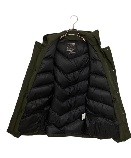 WOOLRICH（ウールリッチ）WOOLRICH (ウールリッチ) TETON フーディダウン ジャケット グリーン サイズ:Sの古着・服飾アイテム