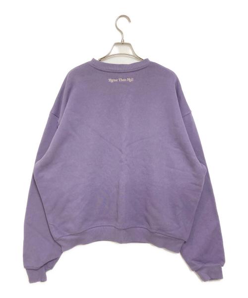 hotter than hell（ホッターザンヘル）HOTTER THAN HELL (ホッターザンヘル) ナンバーデザインスウェットセット パープル サイズ:FREEの古着・服飾アイテム