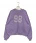 HOTTER THAN HELL (ホッターザンヘル) ナンバーデザインスウェットセット パープル サイズ:FREE：10000円
