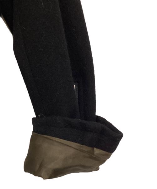 nell（ネル）Nell (ネル) ウールダブルライダースジャケット ブラック サイズ:Lの古着・服飾アイテム